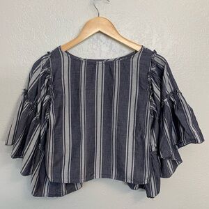 Hollister Blouse, Crop Top, Size XS